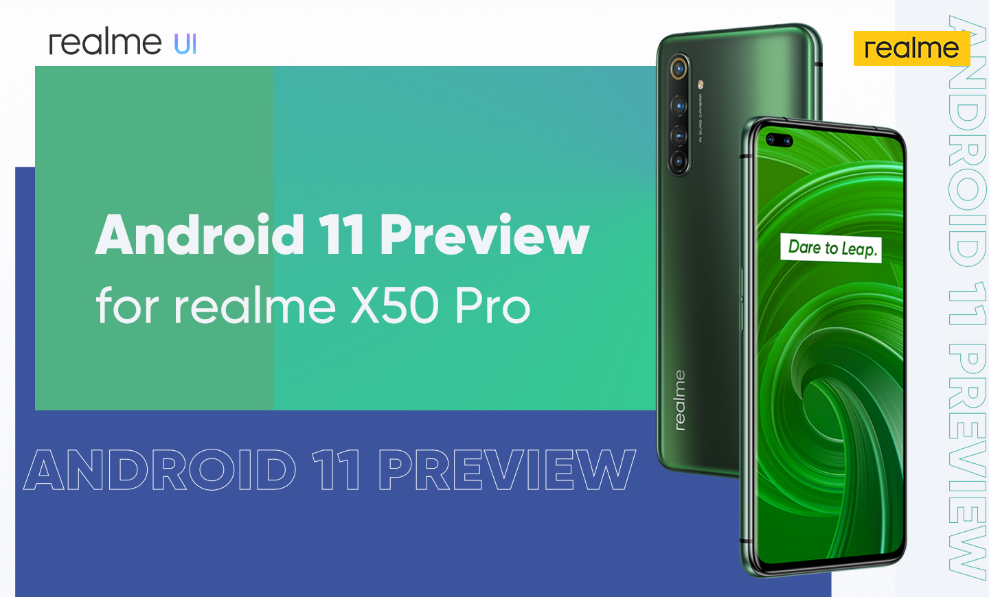 Sistem Operasi Android 11 Telah Hadir di Smartphone Realme X50 Pro